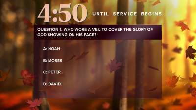 Fall Woods Trivia Countdown