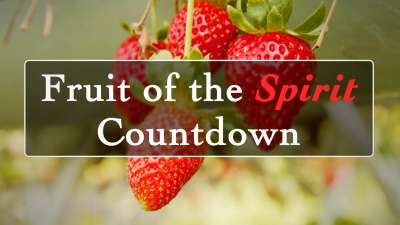 Fruit of the Spirit Countdown