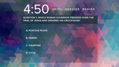 Geocolor Trivia Countdown