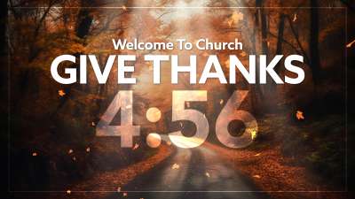 Giving Thanks Countdown