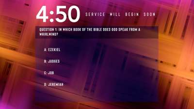 Glowlines Bible Trivia Countdown