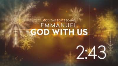 God With Us Countdown