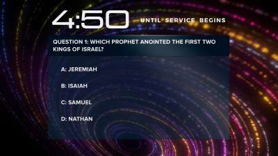 Infinite Trivia Countdown