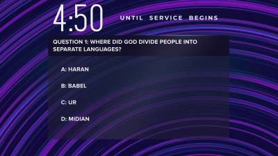 Linear Wave Trivia Countdown