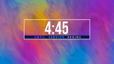 Maundy Thursday Paint Countdown