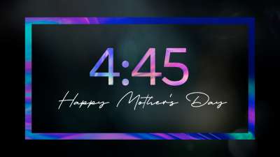 Mother's Day Colors Countdown Mother's Day