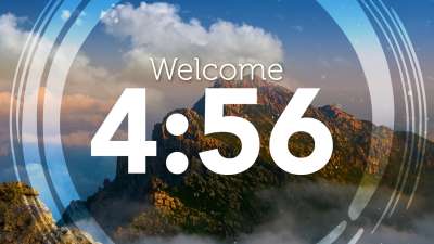 Mountain Peaks Countdown