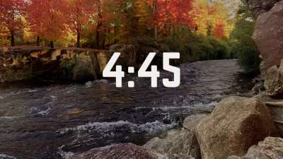 Northwest Fall Minimal Countdown