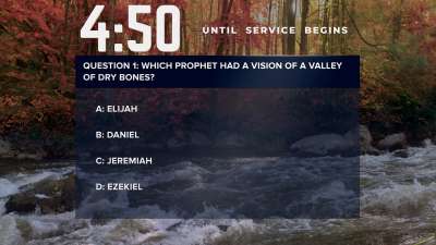 Northwest Fall Trivia Countdown