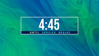 Palm Sunday Paint Countdown