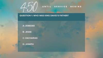 Paradise Clouds Trivia Countdown