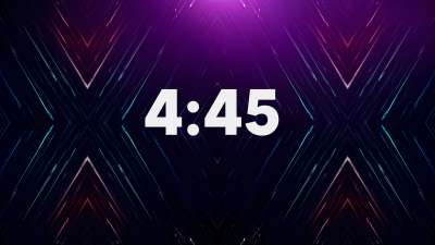 Pixelate Minimal Countdown