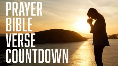 Prayer Bible Verse Countdown