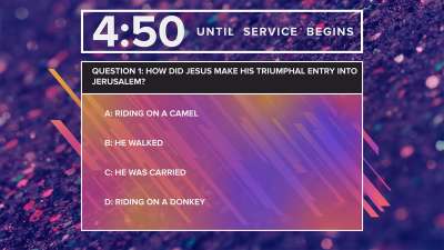 Sapphire Trivia Countdown