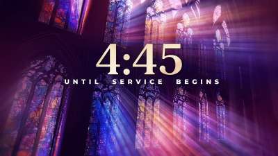 Stained Glass Scene Countdown