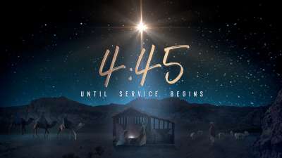 Starry Night Nativity Countdown