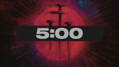 Vibrant Holy Week Good Friday Countdown