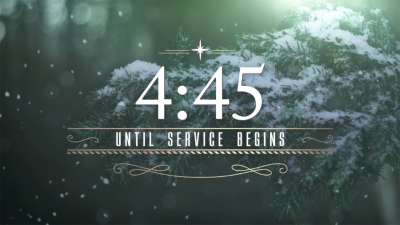 Winter Woods Countdown