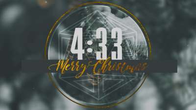 Beautiful Winter Countdown