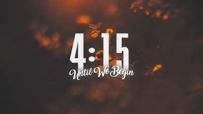 Elegant Fall Countdown