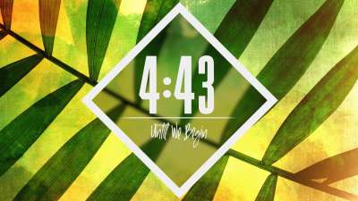 Palm Sunday Countdown