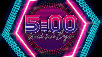 Retro Countdown by Hyper Pixels Media