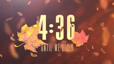Thankful Fall Countdown