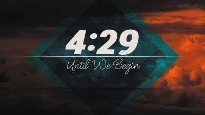 Thanksgiving Sky Countdown