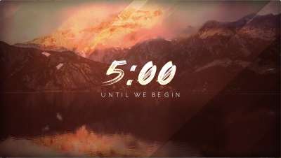 Raised Hallelujah Countdown