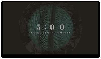 Classic Holy Week Countdown