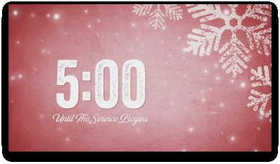 Snowlight Christmas Countdown