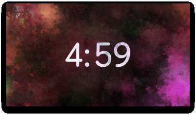 Glorious Colors Countdown