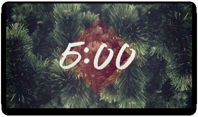 Christmas Forest Countdown