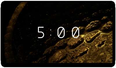Glass Surface Countdown