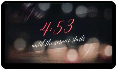 Nighttime Christmas Countdown