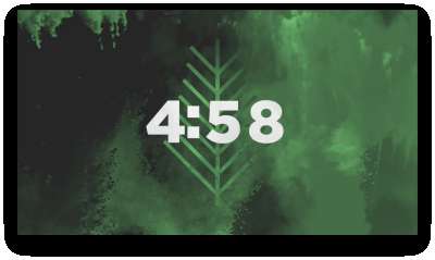 Color Burst Palm Sunday Countdown