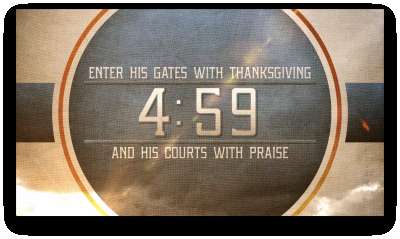 Thanksgiving Praise Countdown
