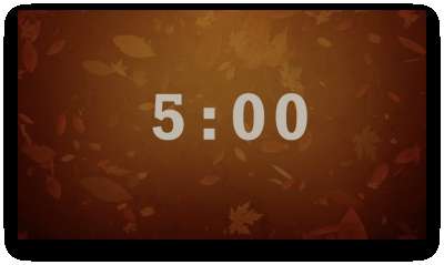 Welcome Leaves Countdown