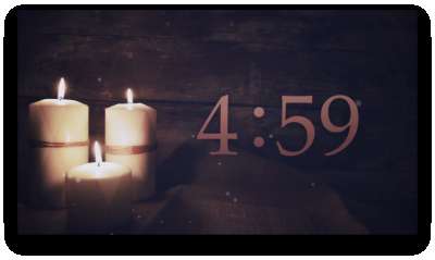 Advent Candles Countdown