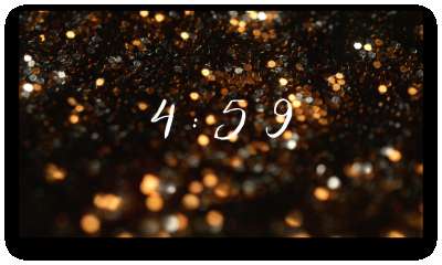 Glitter Light Countdown