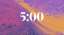 Abstract Liquid Countdown