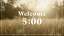 Autumn Meadow Countdown Welcome