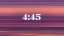 Sunset Gradient Minimal Countdown